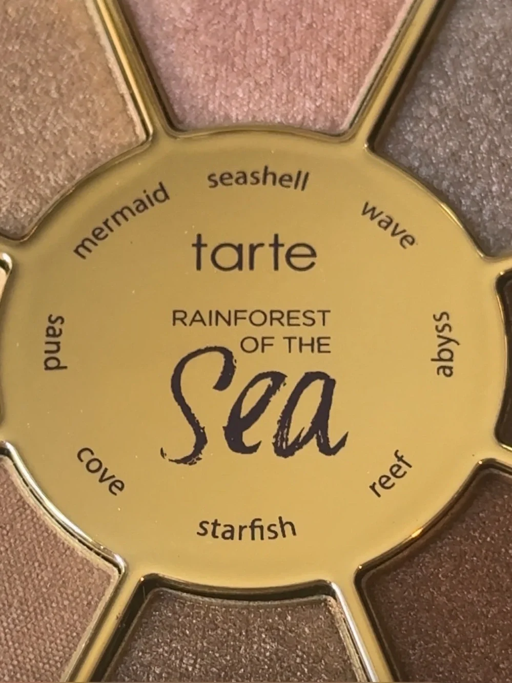Tarte RAINFOREST OF THE SEA Volume I  RARE EyeShadow Palette full size